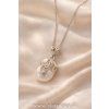 luxusny privesok perla striebro 925